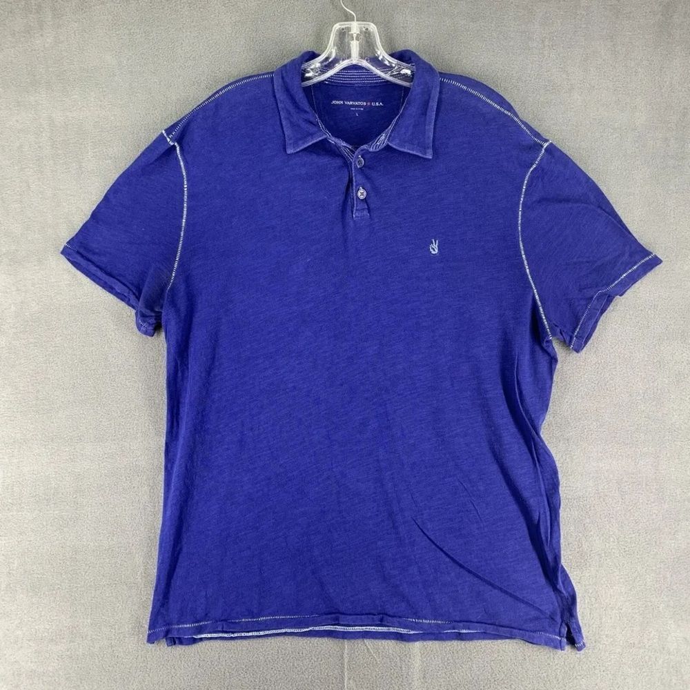 John Varvatos USA Men’s￼ Short￼ Sleeve Polo Shirt Size Extra Large￼